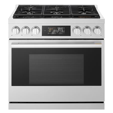 LG Signature 36 Inch Wide 6.3 Cu. Ft. Free Standing Gas Range Stainless Steel