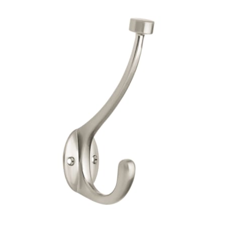 Liberty Hardware Brainerd Double Robe Hook Satin Nickel