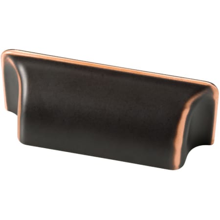 Liberty Hardware 3 Inch Center to Center Cup Cabinet Pull - 25 Pack Bronze with Copper Highlights