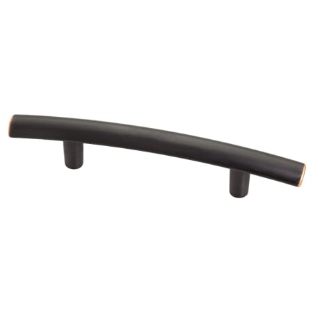 Liberty Hardware 3 Inch Center to Center Bar Cabinet Pull - 10 Pack Bronze W/copper Highlights