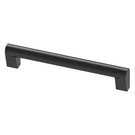 Liberty Hardware Stratford 6-5/16 Inch Center to Center Handle Cabinet Pull Black Stainless