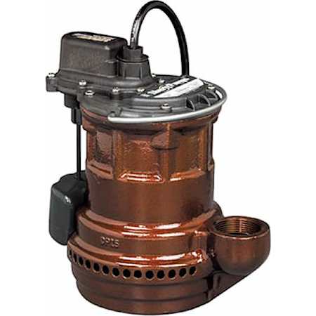 Liberty Pumps 1/4 HP Cast Iron Submersible Sump Pump with Vertical Float Switch N/A