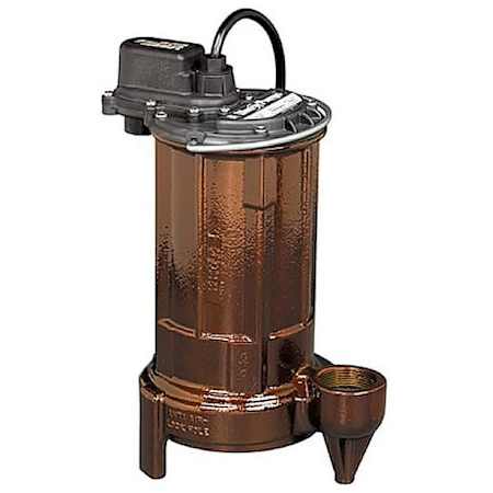 Liberty Pumps 3/4 HP Cast Iron Submersible Sump / Effluent Pump (Non-Automatic) (208-230V) N/A