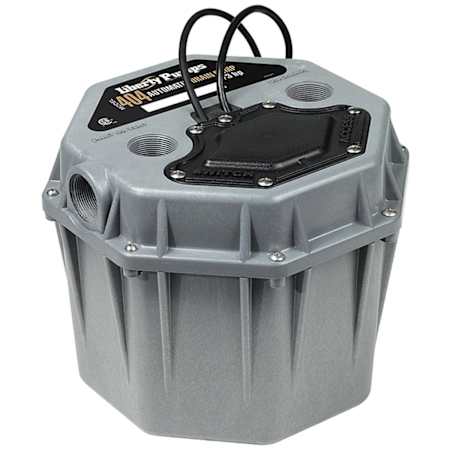 Liberty Pumps 1/3 HP Compact Remote Sink / Drain Gray Water Discharge Pump System (1-1/2") with Alarm N/A