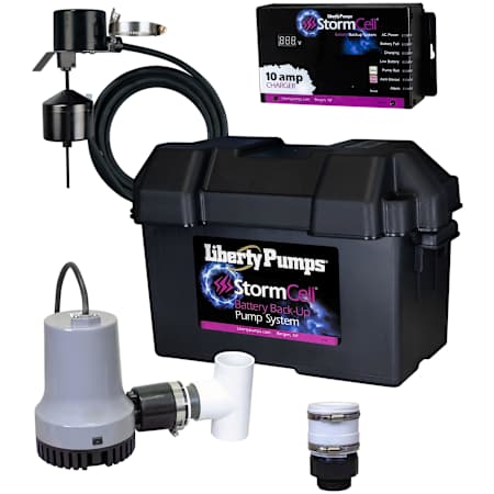Liberty Pumps Battery Back-Up Emergency Sump Pump System (1260 GPH @ 10') N/A