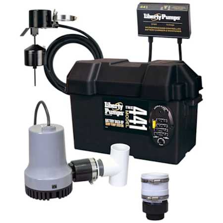 Liberty Pumps Battery Back Up Sump Pump System (1260 GPH @ 10') N/A