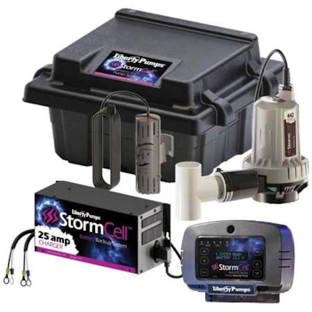 Liberty Pumps StormCell High-Output 25A Battery Backup Sump Pump (1830 GPH @ 10') N/A