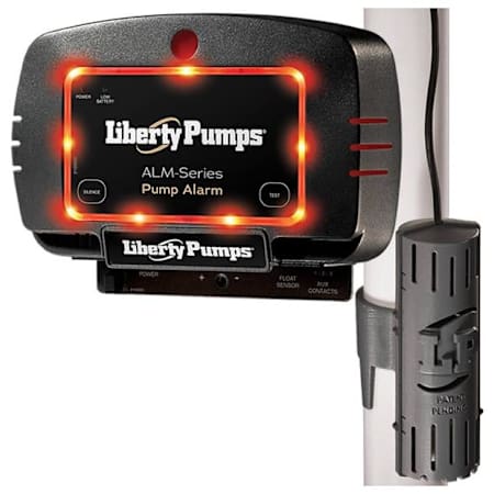 Liberty Pumps Indoor Sump Pump Water Alarm with Snap-On Vertical Float N/A