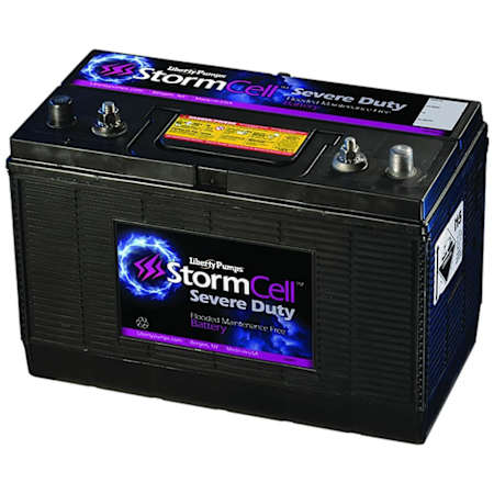 Liberty Pumps StormCell 12V Severe Duty 105AH Flooded Maintenance Free Battery N/A