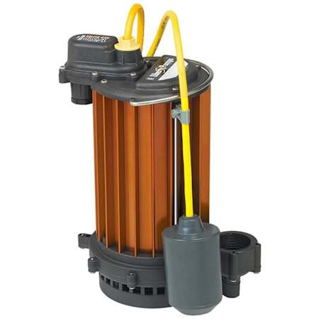 Liberty Pumps 1/2 HP Aluminum High Temperature Submersible Sump Pump with Piggyback Float N/A