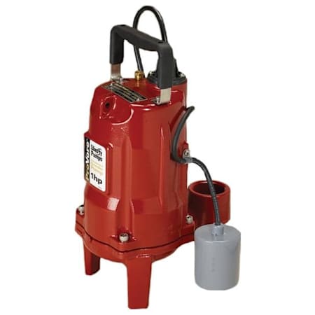 Liberty Pumps 1 HP ProVore Residential Grinder Pump (2") with Piggyback Tether Float (230V) (25' Cord) N/A