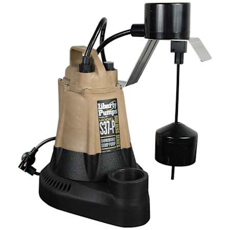 Liberty Pumps 1/3 HP Builders Series Sump Pump with Piggyback Vertical Float Switch N/A