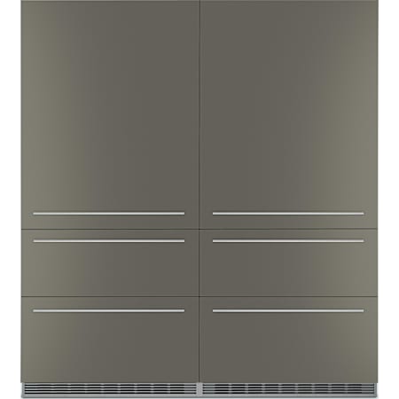 Liebherr 30 Inch Round Handle Kit for Full Size Refrigerators N/A