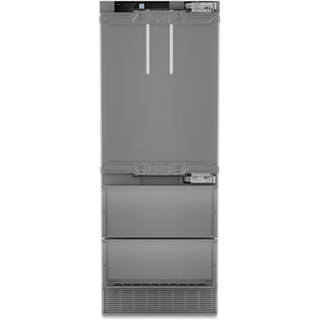 Liebherr 30 Inch Wide 14.1 Cu. Ft. Energy Star Certified Right Hinge Panel Ready Bottom Freezer Refrigerator with DuoCooling and BioFresh Panel Ready