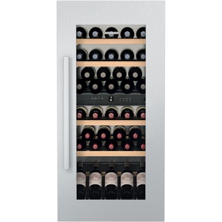 Liebherr 24 Inch Wide 48 Bottle Capacity Panel Ready Built-In Wine Cooler with SoftSystem and TempProtect Plus Panel Ready