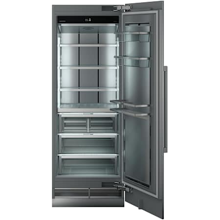 Liebherr Monolith 30 Inch Wide 15 Cu. Ft. Energy Star Certified Panel Ready Column Refrigerator with InfinitySwipe and BioFresh-Plus Panel Ready