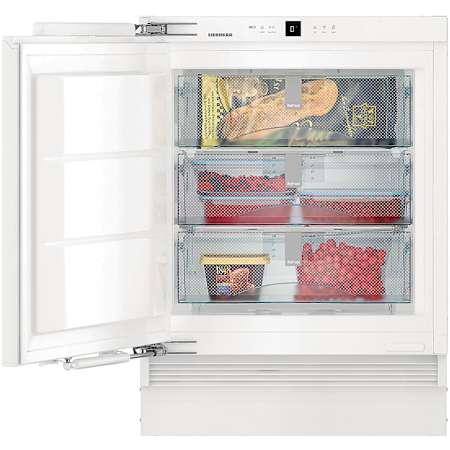 Liebherr 24 Inch Wide 2.8 Cu. Ft. Free Standing Energy Star Panel Ready Upright Compact Freezer with SuperFrost and FrostSafe Drawers Panel Ready