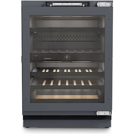 Liebherr 25 Inch Wide 38 Bottle Capacity Panel Ready Free Standing Wine Cooler with HumiditySelect and TempProtect Plus Panel Ready