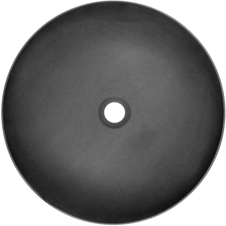 Linkasink 17" Circular Concrete Vessel Bathroom Sink Black