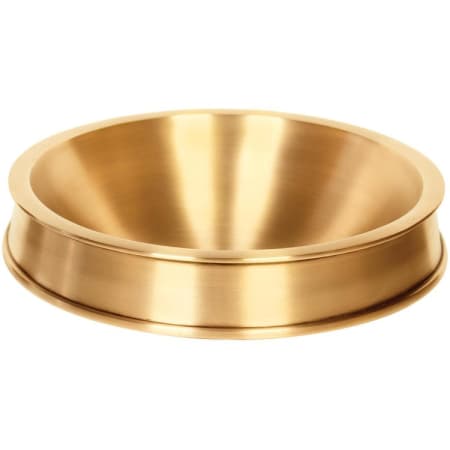 Linkasink 17" Wide Semi Recessed Vessel Vintage Brass