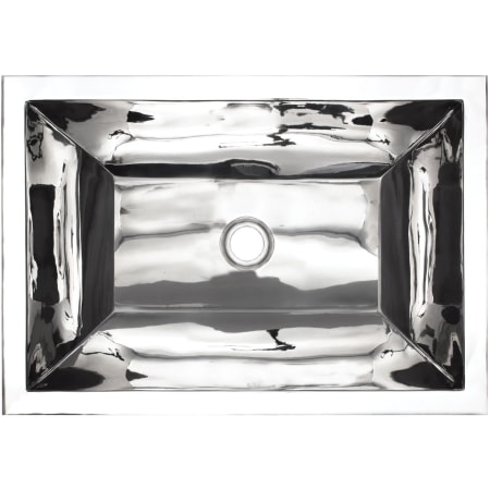 Linkasink Builders 20-1/4" Undermount Single Basin Brass Bar Sink Polished Stainless Steel