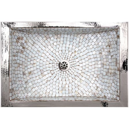 Linkasink 21" Rectangular Mosaic Tile Interior Drop In or Undermount Bathroom Sink Mosaic