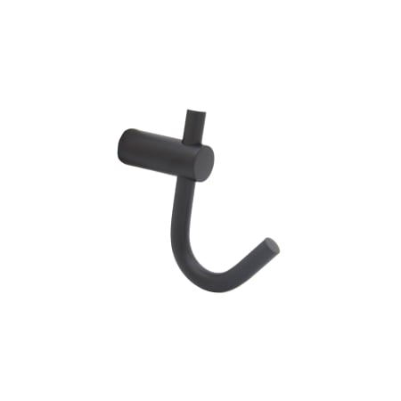 Linnea 304 Grade Stainless Steel 1-7/8" Wall Mounted Single Robe Hook Satin Black