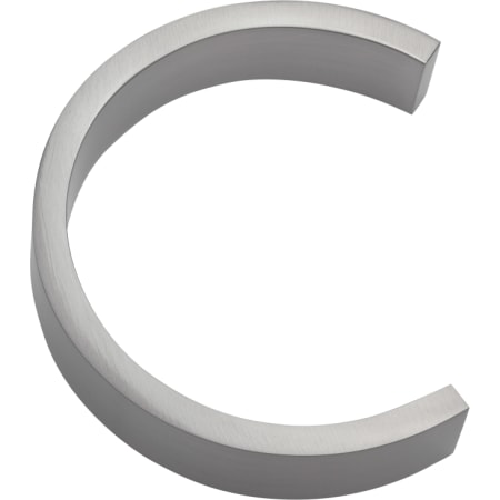 Linnea 304 Grade Stainless Steel 5 Inch High Address Letter C Satin Stainless Steel