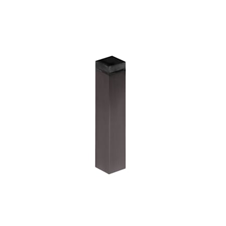 Linnea 304 Grade Stainless Steel 3-1/8 Inch Long Baseboard Door Stop PVD Dark Chocolate