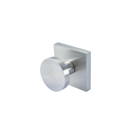 Linnea Marine Grade LK66 Single Dummy Door Knob with Square Rose Satin Stainless Steel