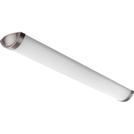 Lithonia Lighting Single Light Integrated LED Flush Mount Linear Ceiling Fixture with Adjustable Color Temperature Bronze / 3000K - 5000K