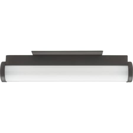 Lithonia Lighting Contemporary Cylinder 14" Wide LED ADA Bathroom Vanity Light Bronze / 3000K - 4000K