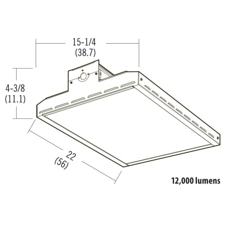 Lithonia Lighting-IBH 12L MVOLT-Dimensions