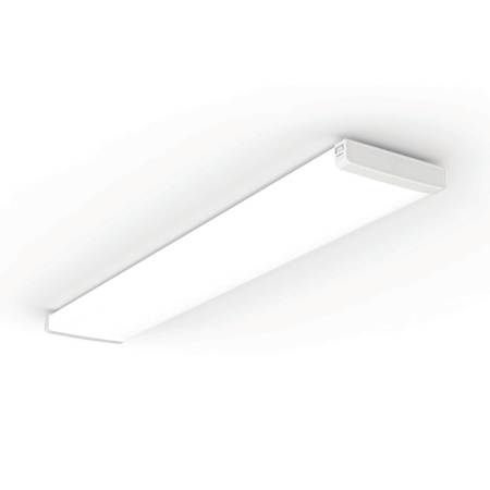 Lithonia Lighting Single Light 48" Long Integrated LED Medium Body Commercial Strip Light White