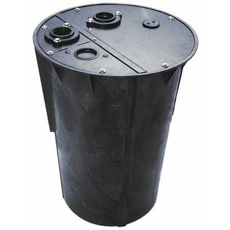 Little Giant 18" x 30" Basin with Snap-In Hub - No Hole N/A