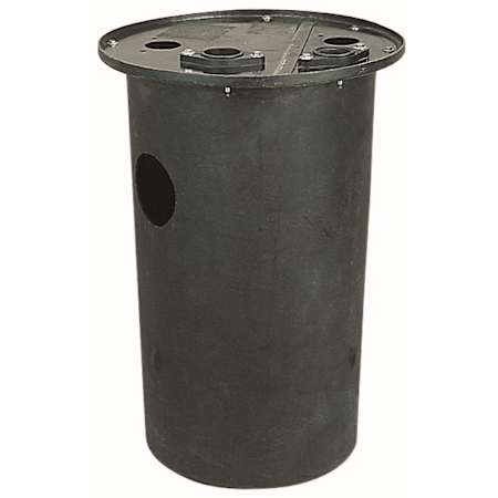 Little Giant 18" x 30", Roll Top Basin with No Precut Hole N/A