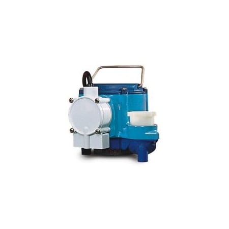 Little Giant Big John 4/10 HP 454 GPM Submersible Sump Pump with Integral Diaphragm Switch and 25ft. Cord Steel
