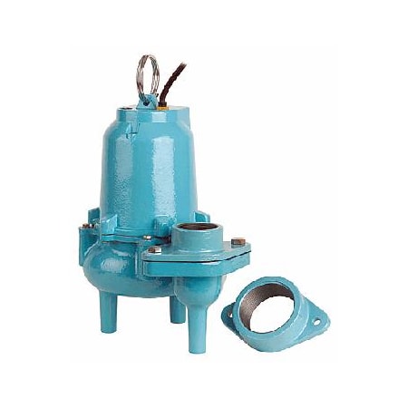 Little Giant 6/10 HP 155 GPM Manual Energy Saver Submersible Sewage Pump with 20ft. Cord Steel