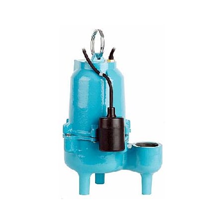 Little Giant 1/2 HP 120 GPM Energy Saver Submersible Sewage Pump with Piggyback Mechanical Float and 10ft. Cord N/A