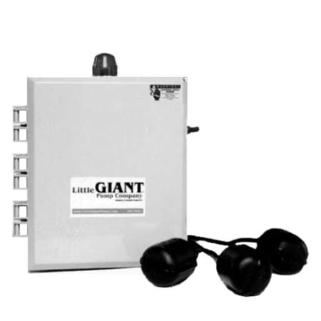 Little Giant Simplex Indoor/Outdoor Alarm System & Pump Control, Three Phase, 208/240/480 V, 9-14 Amps N/A
