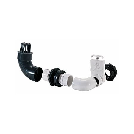 Little Giant Bottom Drain Kit White