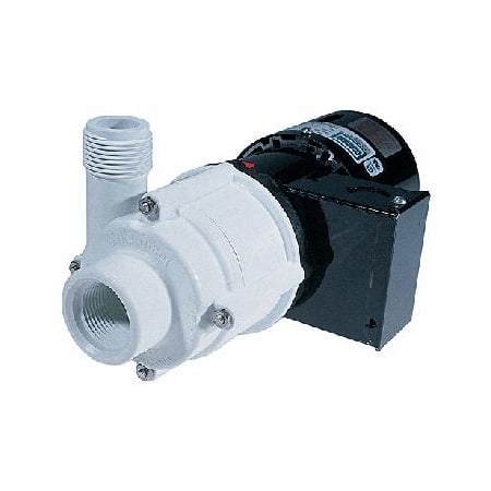 Little Giant 1370 GPH 230V Magnetic Drive Pump with 6ft. Power Cord - No Plug Steel