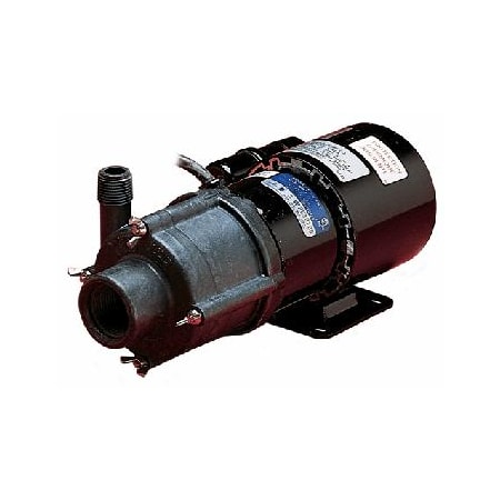 Little Giant 850 GPH 1/10HP 230V Magnetic Drive Pump with 6ft. Cord Black