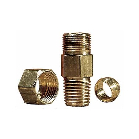 Little Giant Brass Check 1/4" MNPT to 3/8" OD Valve 1/4" MNPT to 3/8" OD N/A