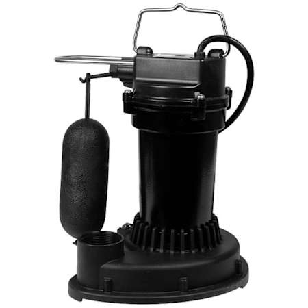 Little Giant 5.5-ASPA - 1/4 HP Submersible Sump Pump (25' Cord) with Vertical Float Switch N/A