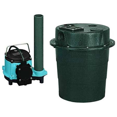 Little Giant WRS-6 - Drainosaur 1/3 HP Sink/Drain Pump System with Diaphragm Switch N/A
