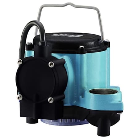 Little Giant 6-CIA-ML - 1/3 HP Cast Iron Submersible Sump Pump with Diaphragm Switch (8' Cord) N/A