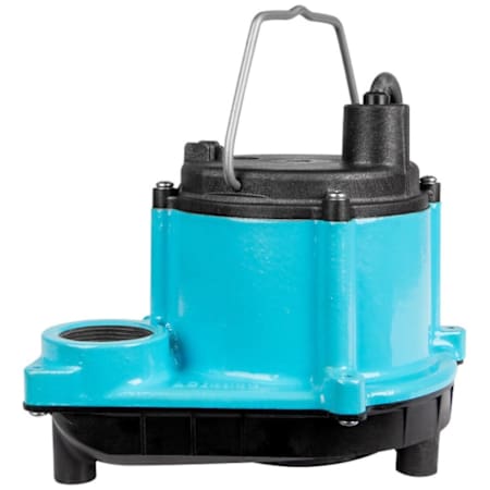 Little Giant 6-CIM-R - 1/3 HP Cast Iron Automatic Sump Pump with 25' Cord (Non-Automatic) N/A