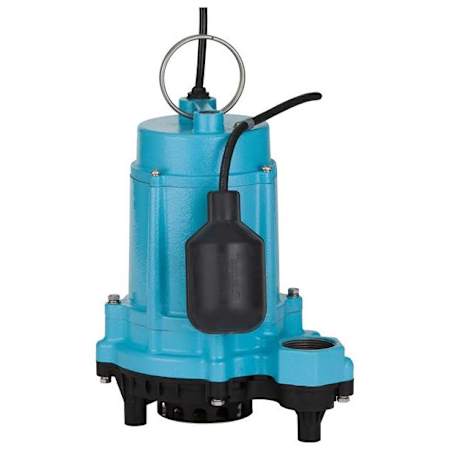 Little Giant 6EC-CIA-RF - 1/3 HP Submersible Sump Pump with Piggyback Tether Float Switch N/A