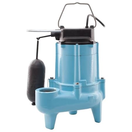 Little Giant 9SC-CIA-SFS - 4/10 HP Cast Iron Sewage Pump (2") with Vertical Float (20' Cord) N/A